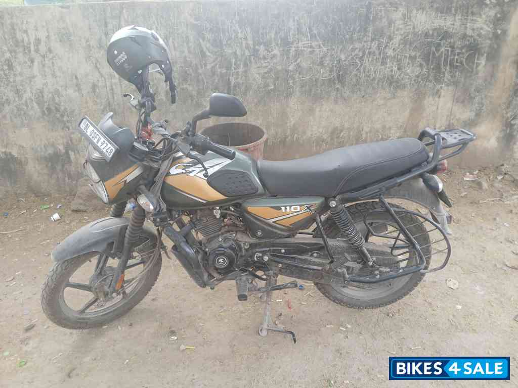 Green Matt Bajaj CT110X