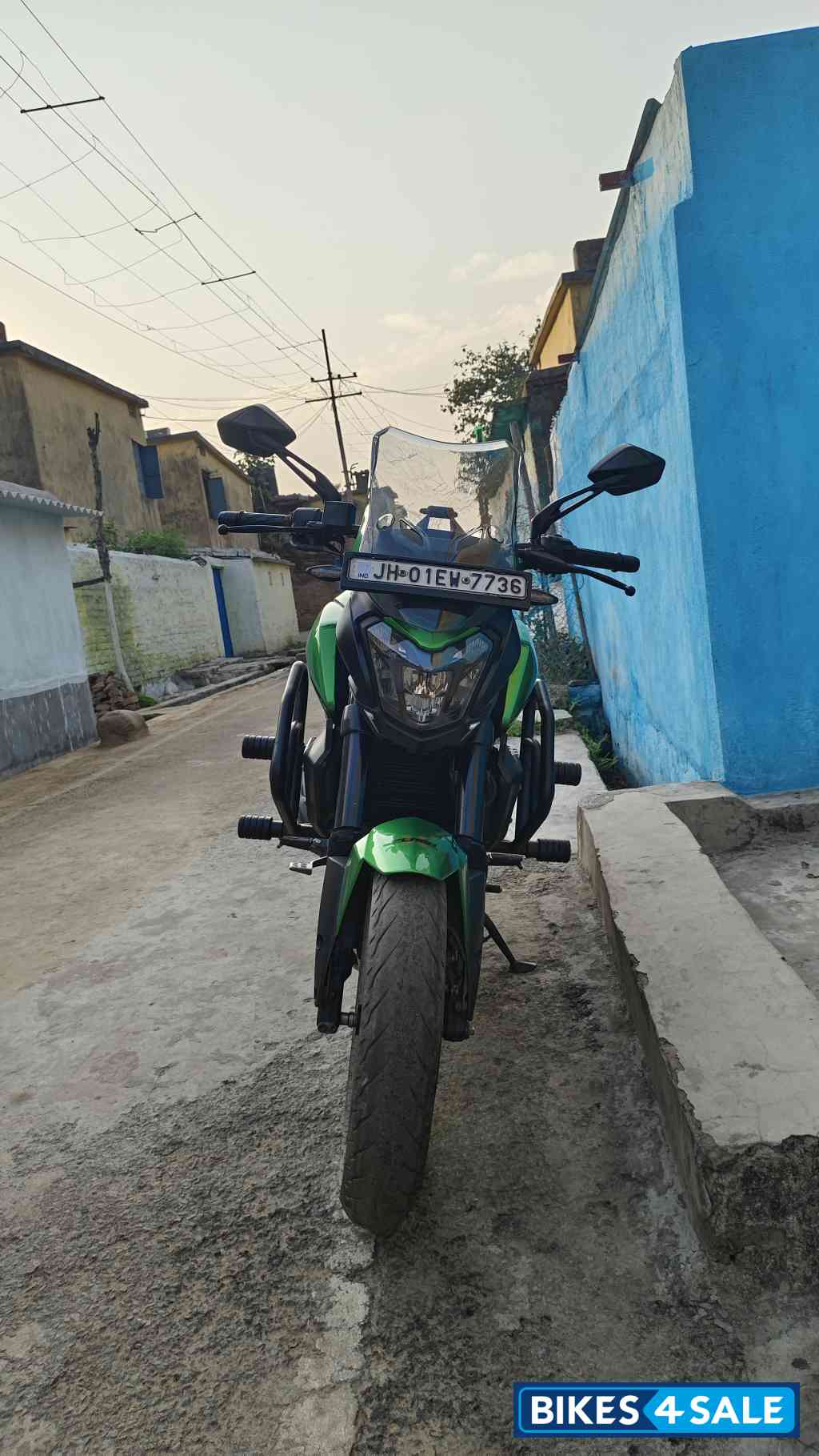 Green Bajaj Dominar 400 ABS BS6