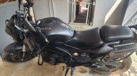 Matte Black Bajaj Dominar 400