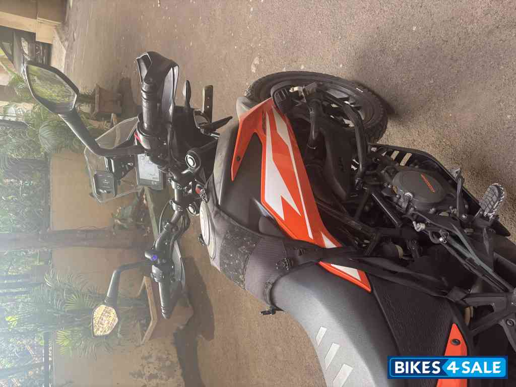 Orange KTM 250 Adventure 2021