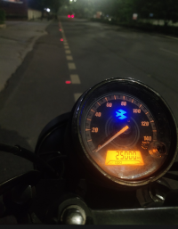 Black Bajaj Avenger Street 220