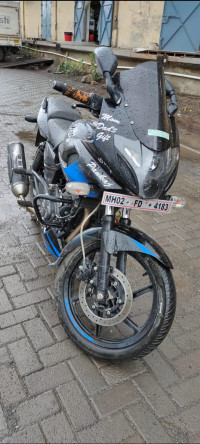 Black And Blue Bajaj Pulsar 220 DTSFi