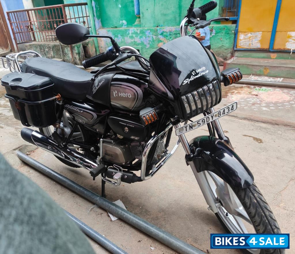 Black Grey Stripe Hero Splendor Plus IBS i3s Black Grey Stripe Hero Splendor Plus IBS i3s