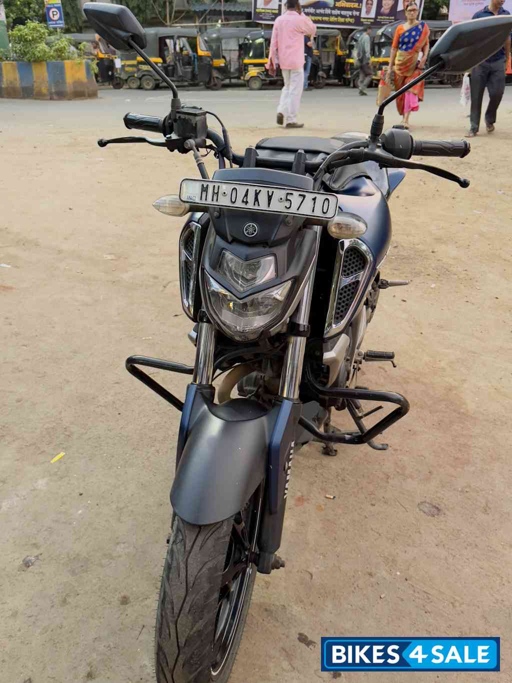 Mt Dark Purplish Bl Yamaha FZ-S FI V3 BS6