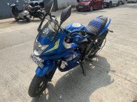 Blue Suzuki Gixxer SF