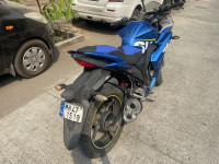 Blue Suzuki Gixxer SF