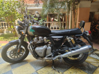 Downtown Drag Grey Royal Enfield Interceptor 650 Twin