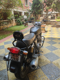 Downtown Drag Grey Royal Enfield Interceptor 650 Twin