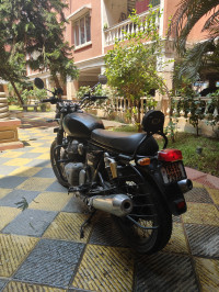 Downtown Drag Grey Royal Enfield Interceptor 650 Twin
