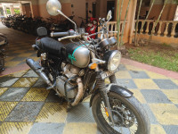Downtown Drag Grey Royal Enfield Interceptor 650 Twin
