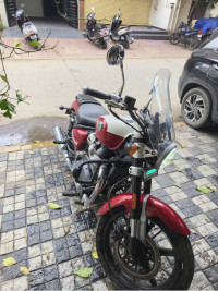 Celestial Red Royal Enfield Super Meteor 650