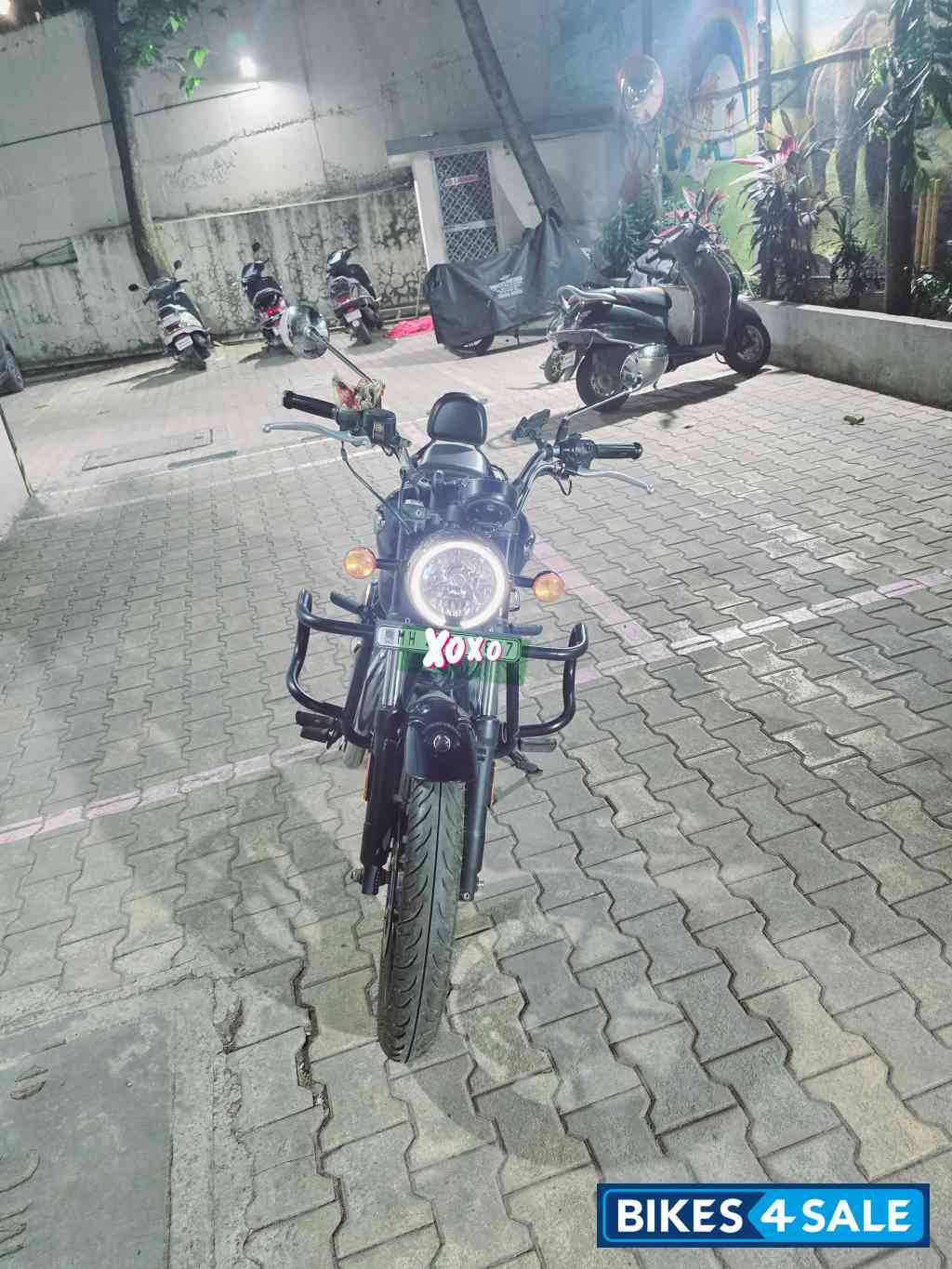 Stellar Blue Royal Enfield Meteor 350