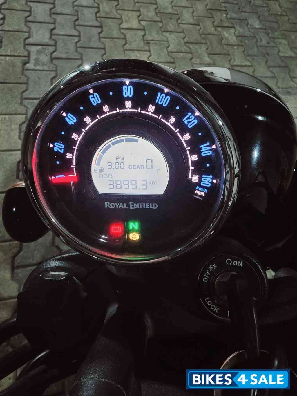 Stellar Blue Royal Enfield Meteor 350