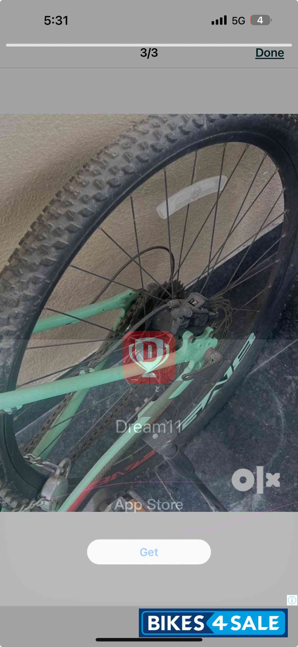 Bicycle Cascade polygon 4 Bicycle Cascade polygon 4