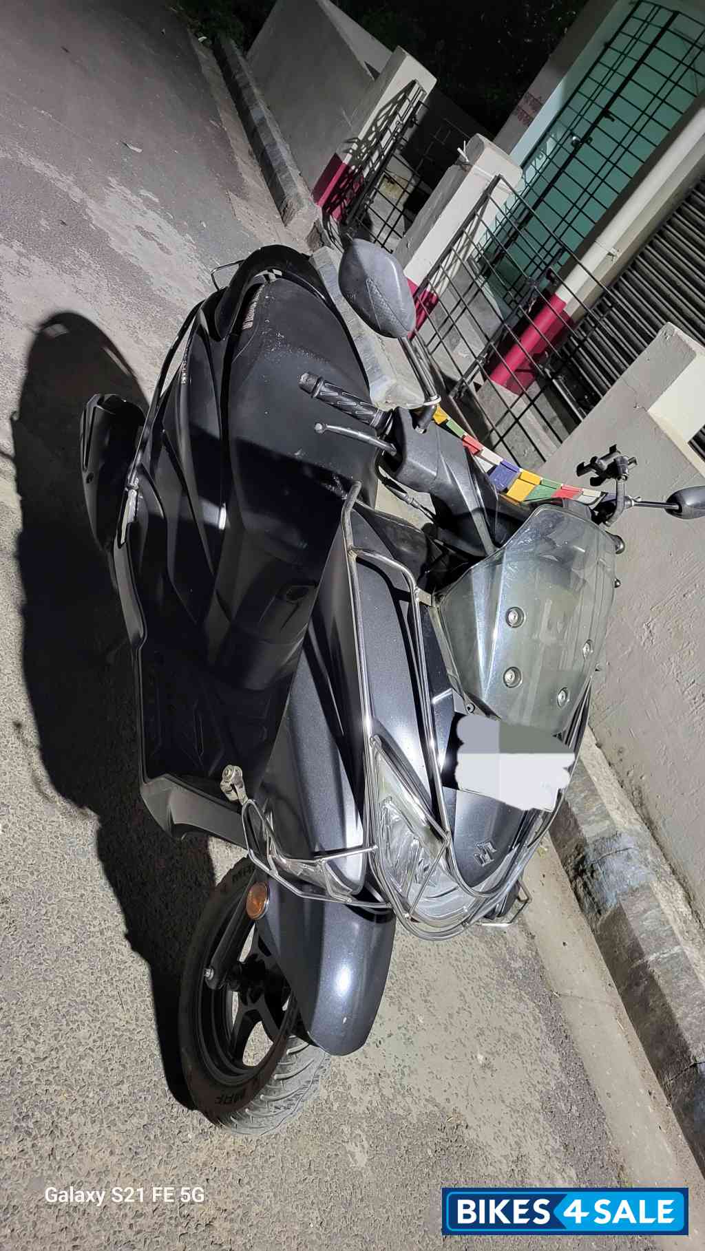 Matte Black Suzuki Burgman Street BS6