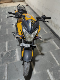 Yellow Bajaj Pulsar 200 NS