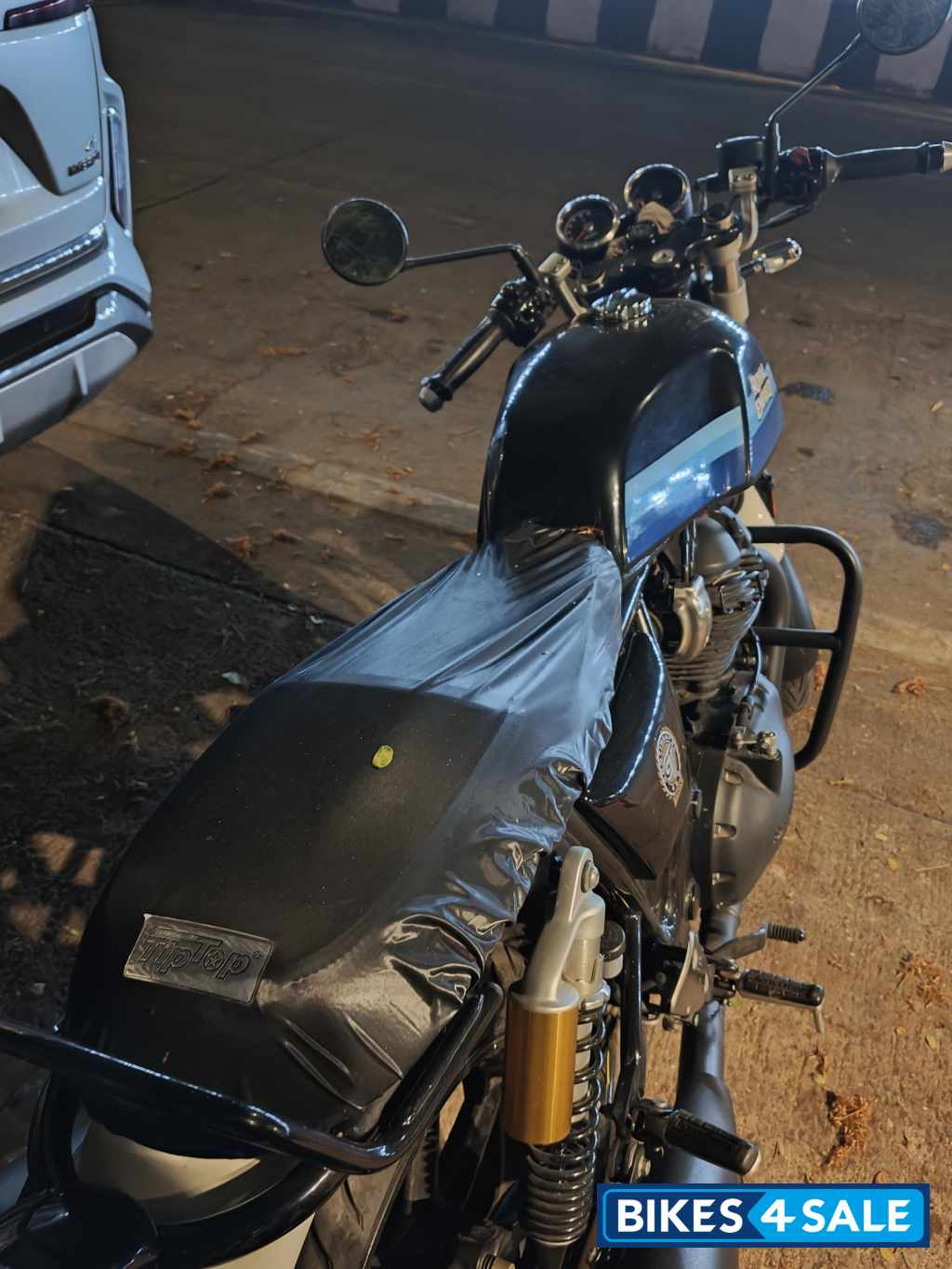 Black Royal Enfield Continental GT 650