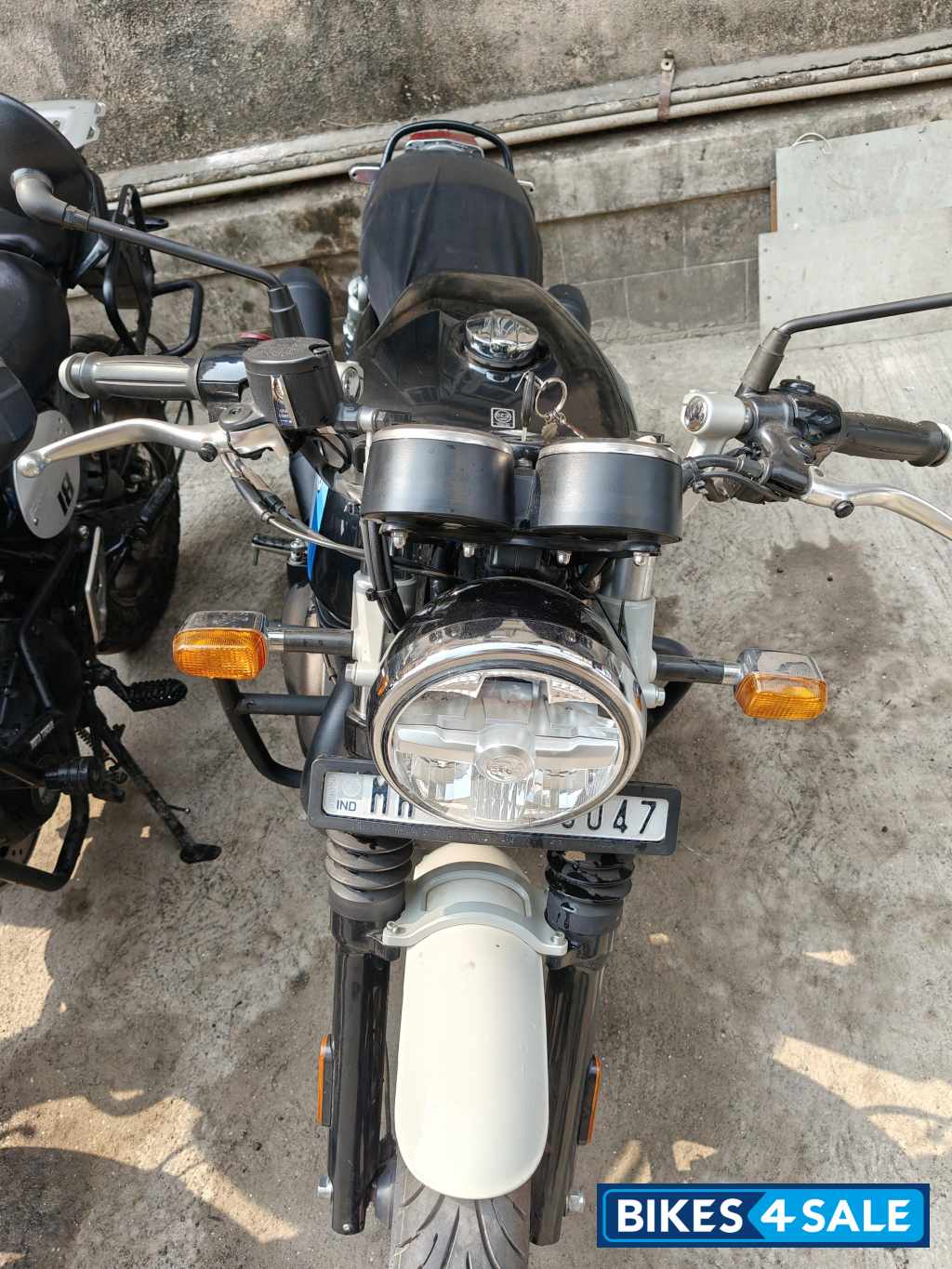 Black Royal Enfield Continental GT 650