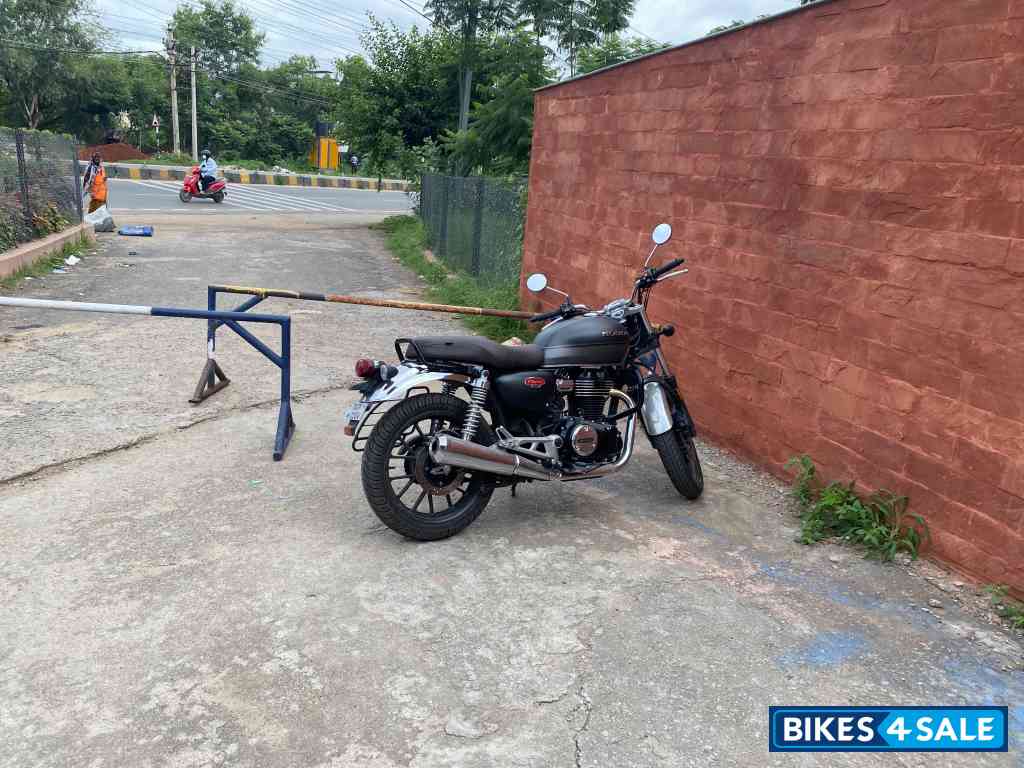 Mat Steel Black Meta Honda Hness CB350 DLX