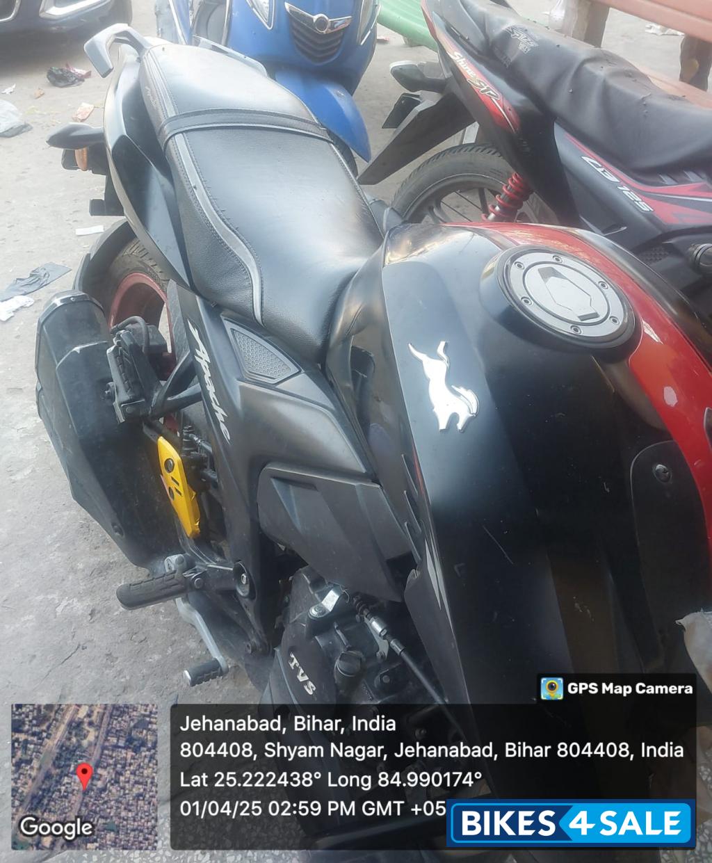 Matteblack TVS Apache RTR 160 4V Special Edition