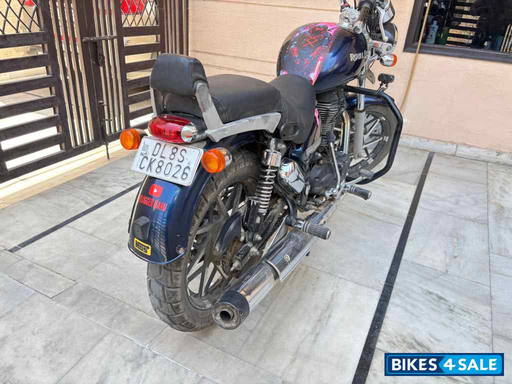 Marine Blue Royal Enfield Thunderbird 350