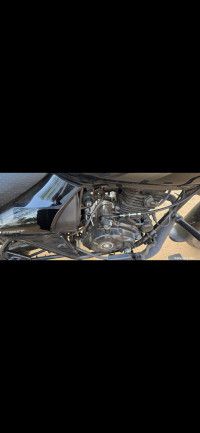 Ebony Black Met Bajaj Avenger Street 160