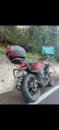 Red Honda CB200X