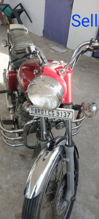 Red Royal Enfield Bullet Electra