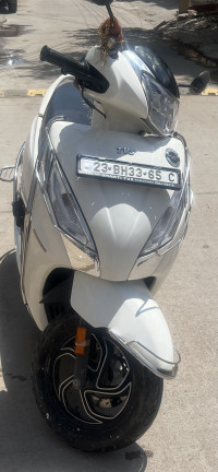 White TVS Jupiter 125
