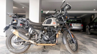 Grey/black Royal Enfield Himalayan BS VI