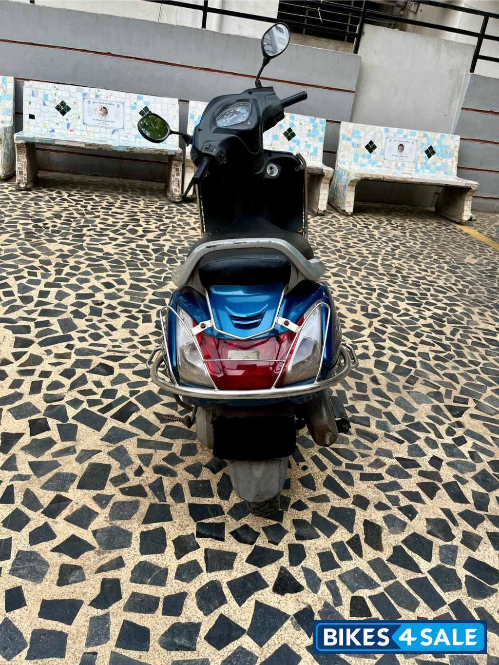 Trance Blue Metallics Honda Activa 4G