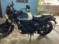 Rebel Blue Royal Enfield Hunter 350 Metro