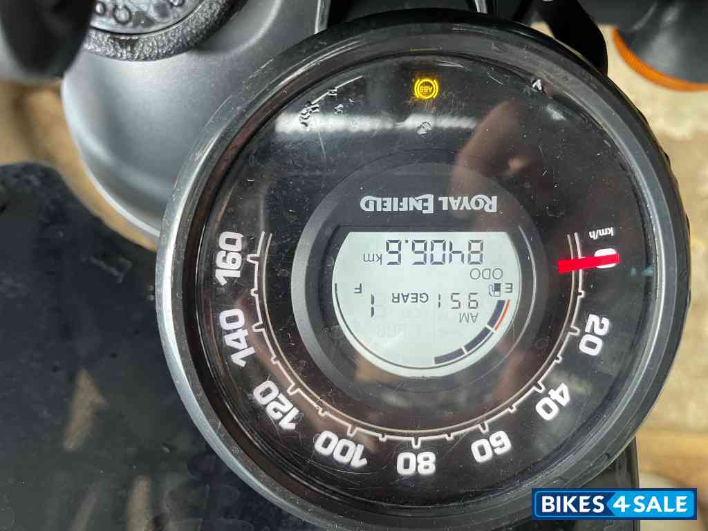 Rebel Blue Royal Enfield Hunter 350 Metro