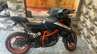 Atlantic Blue KTM Duke 390 2024