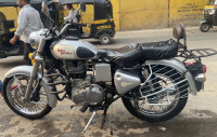Silver Royal Enfield Classic 350