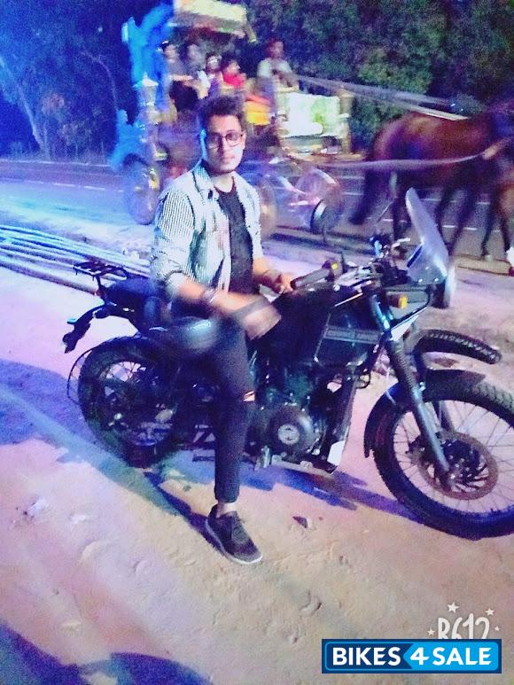 Black Royal Enfield Himalayan BS VI