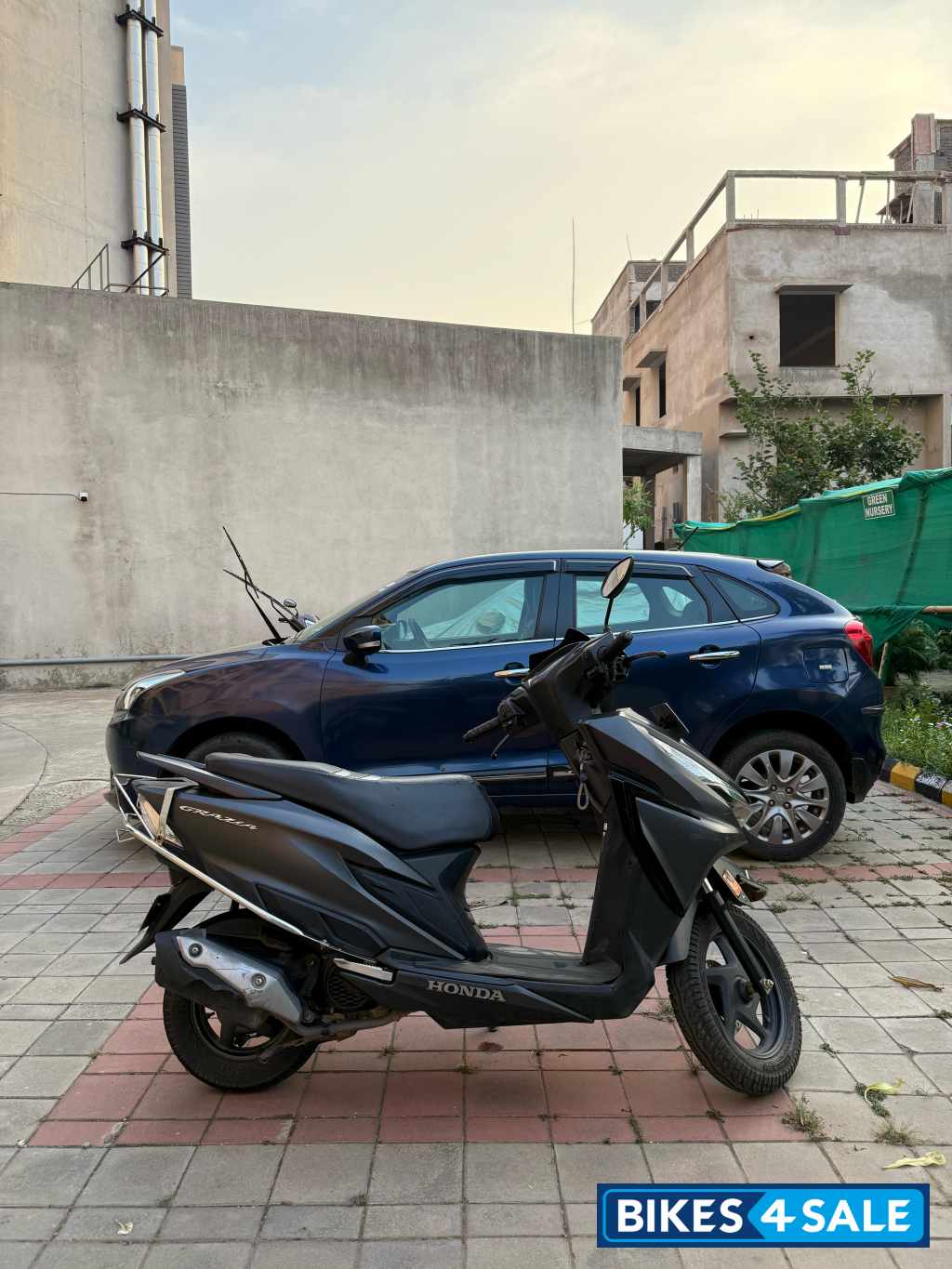 Matte Grey Honda Grazia 125 BS6