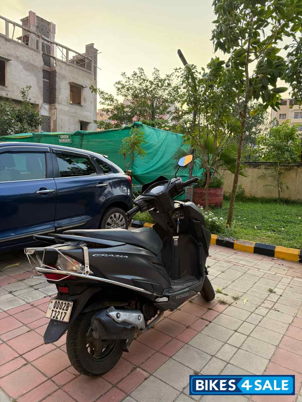 Matte Grey Honda Grazia 125 BS6