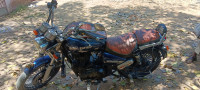 Blue Royal Enfield Thunderbird 350