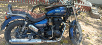 Blue Royal Enfield Thunderbird 350