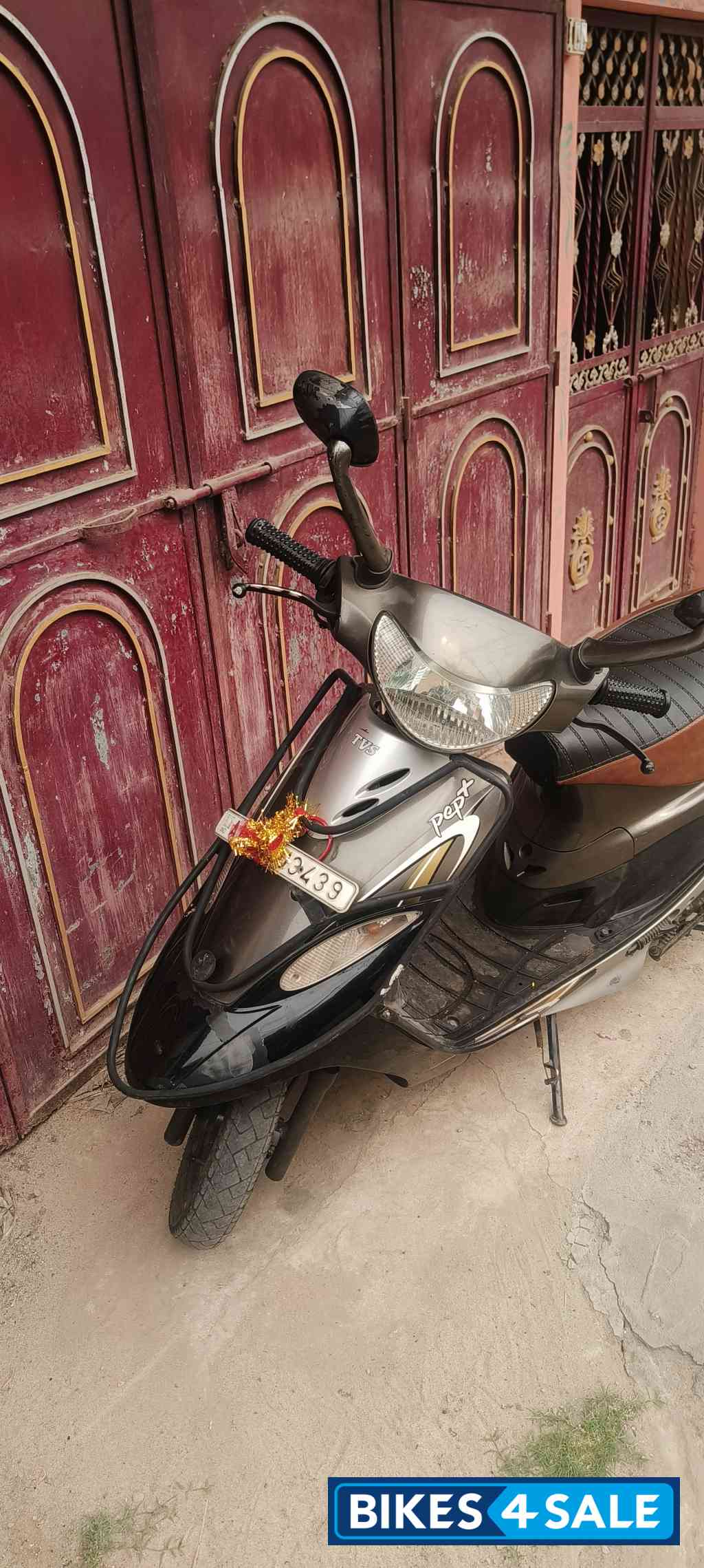 Grey TVS Scooty Pep Plus