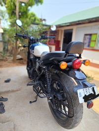 Rebel Blue Royal Enfield Hunter 350 Metro