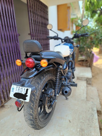 Rebel Blue Royal Enfield Hunter 350 Metro