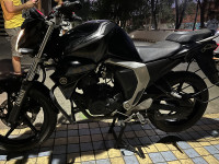 Black Yamaha FZ FI V2