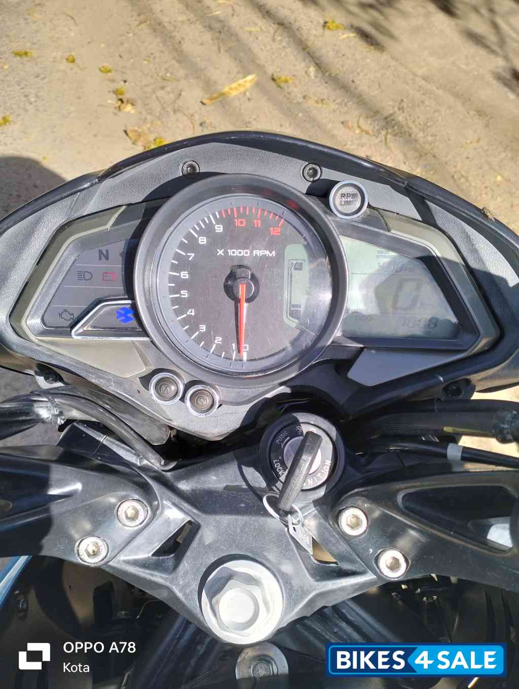 Blue Bajaj Pulsar NS 125