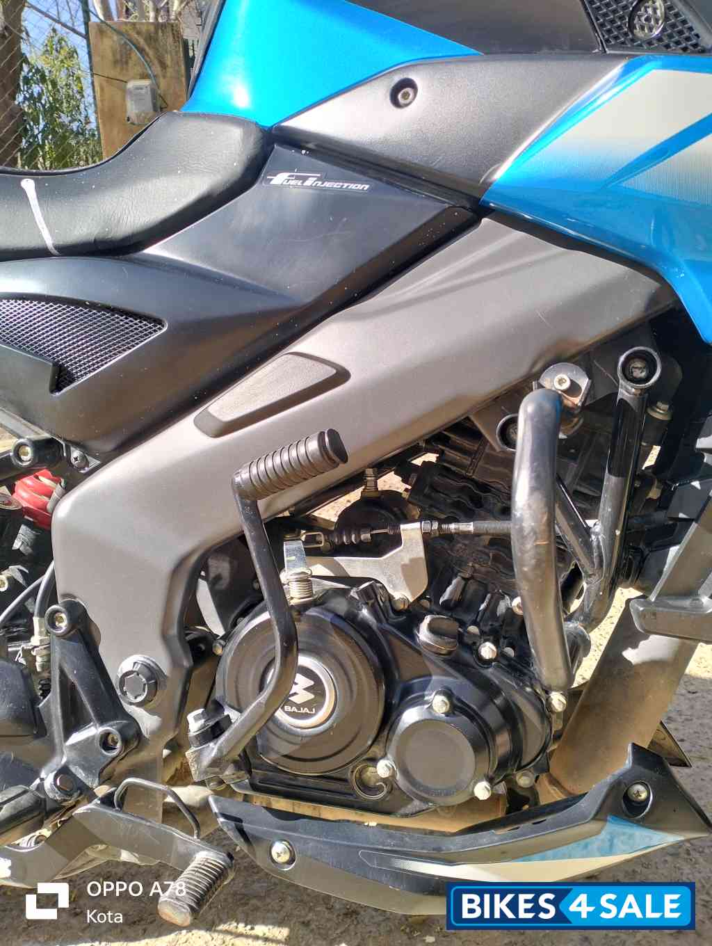 Blue Bajaj Pulsar NS 125