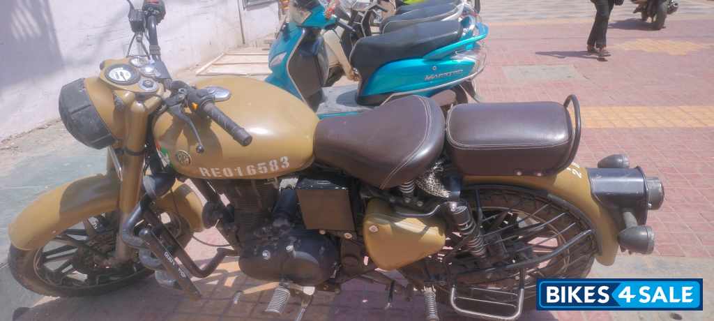 Sand Color Royal Enfield Classic 350 BS VI