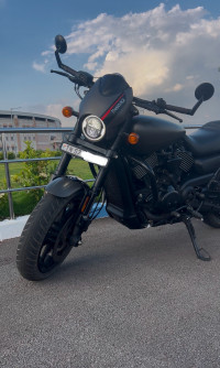 Industrial Denim Grey Harley Davidson Street Rod