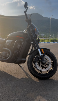 Industrial Denim Grey Harley Davidson Street Rod