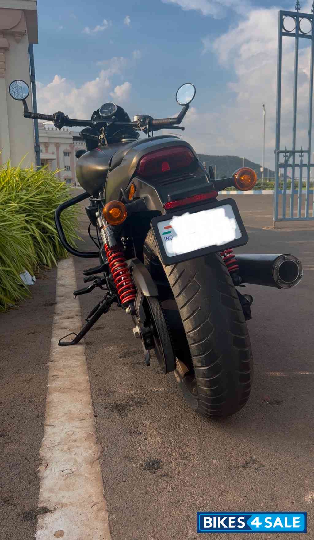 Industrial Denim Grey Harley Davidson Street Rod